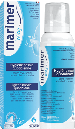 GILBERT MARIMER BABY SEAWATER NASAL HYGIENE 100ML