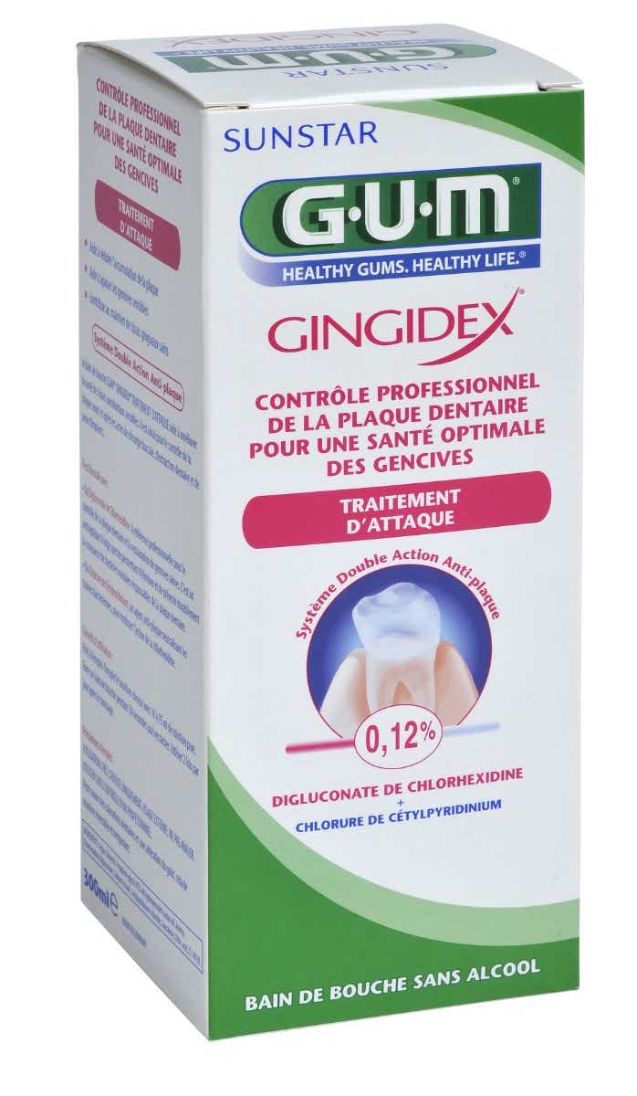 GINGIDEX MOUTHWASH 0 12 ATTACK TREATMENT 300ML