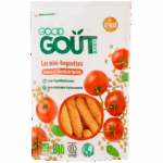 GOOD GOUT MINI BAGUETTE WITH TOMATO FROM 10 MONTHS 8 BAGS OF 70G