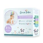 GREEN TRIBU ECOLOGICAL DIAPERS MIDI SIZE 3 FROM 4 TO 9 KG 26 DIAPERS