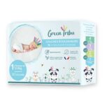 GREEN TRIBU ECOLOGICAL DIAPERS NEW NE SIZE 1 FROM 2 TO 6 KG 30 DIAPERS