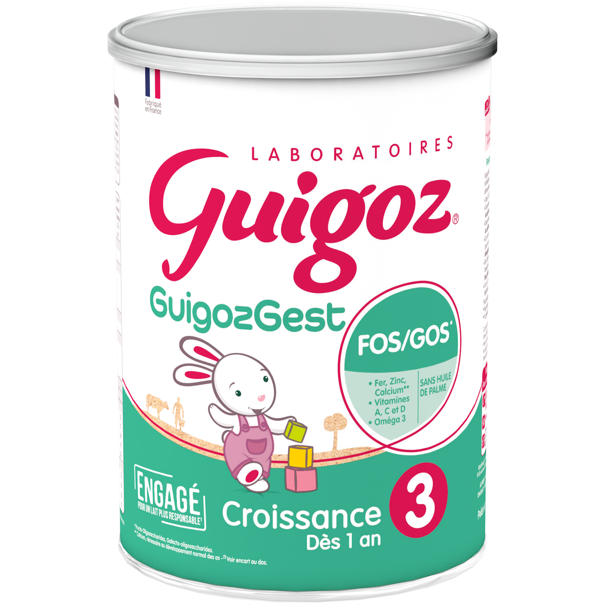 GUIGOZ GEST MILK POWDER THICKENED FORMULA 3 800G