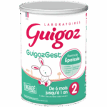 GUIGOZGEST MILK POWDER 2ND AGE THICKENED FORMULA FROM 6 MONTHS TO 1 YEAR 780G