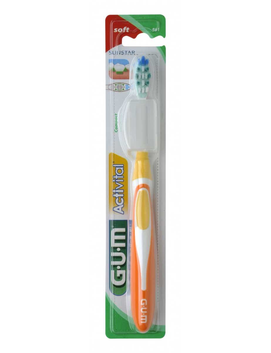 GUM ACTIVITAL SOFT TOOTHBRUSH 581 1 UNIT