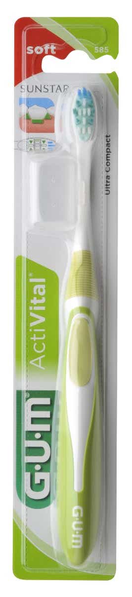 GUM ACTIVITAL ULTRA COMPACT SOFT TOOTHBRUSH 585 1 UNIT