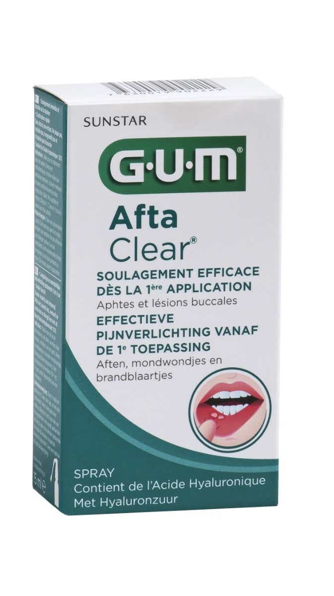 GUM AFTACLEAR ORAL SPRAY 15ML