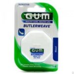 GUM BUTLERWEAVE FLAT WAX DENTAL FLOSS 1155 55M