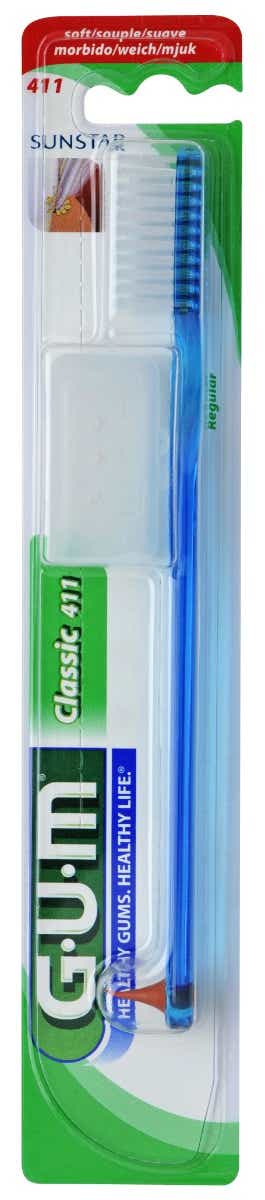 GUM CLASSIC SOFT TOOTHBRUSH LARGE HEAD 411 1 UNIT