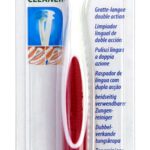 GUM DOUBLE ACTION TONGUE SCRATCHER 1 UNIT