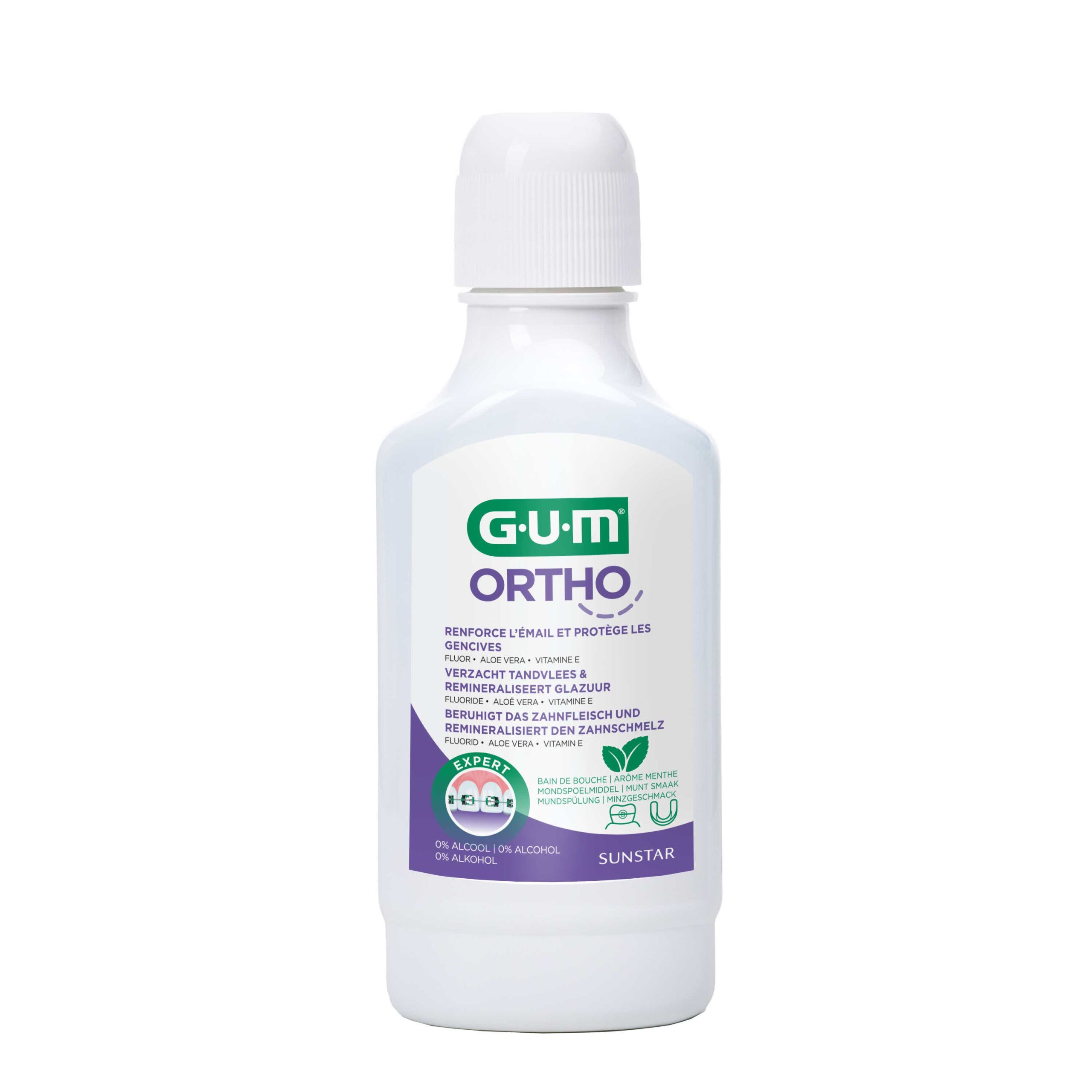 GUM ORTHO SPECIAL ORTHODONTICS MOUTHWASH 300ML