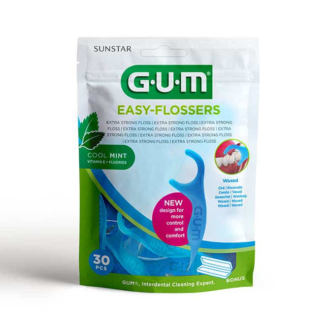GUM WAX HOLDER EASY FLOSSERS 30 UNITS