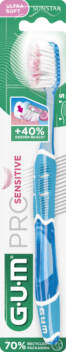 GUM PRO SENSITIVE ULTRA SOFT TOOTHBRUSH