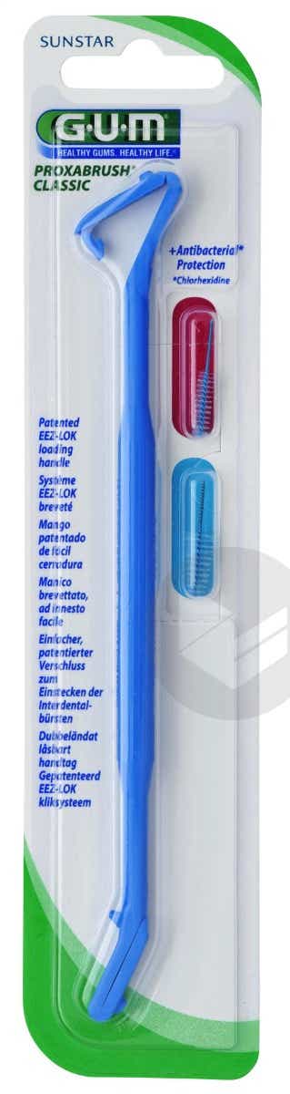 GUM PROXABRUSH CLASSIC 605 BRUSH HOLDER HANDLE 1 UNIT
