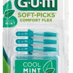 GUM SOFT PICKS COMFORT FLEX WIDE INTERDENTAL BRUSHES 40 UNITS