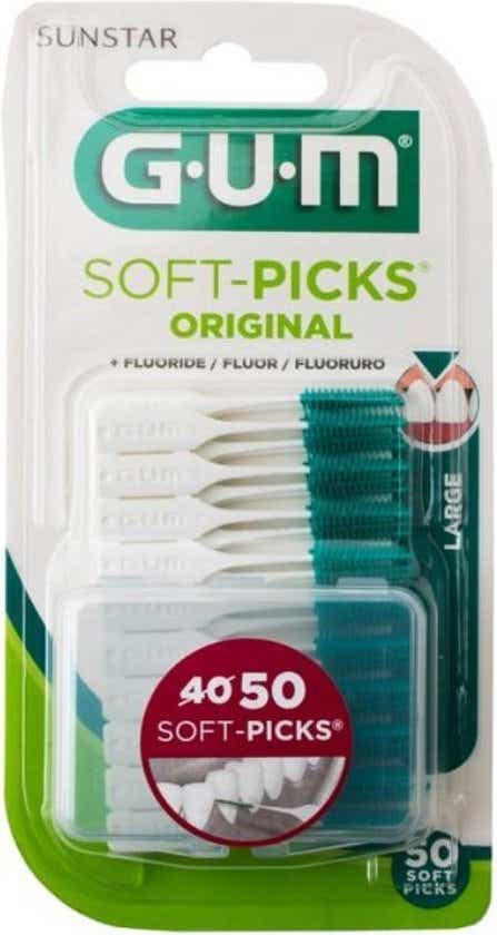 GUM SOFT PICKS ORIGINAL LARGE INTERDENTAL STICKS 100G