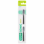 GUM SONIC DAILY BLACK REFILLS ELECTRIC TOOTHBRUSH PACK OF 2