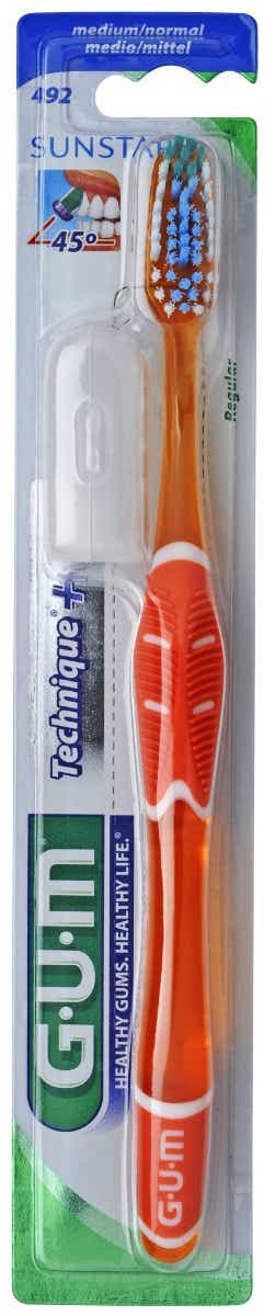 GUM TECHNIQUE MEDIUM TOOTHBRUSH 492 1 UNIT