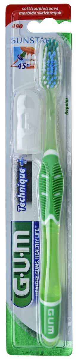 GUM TECHNIQUE SOFT TOOTHBRUSH 490 1 UNIT