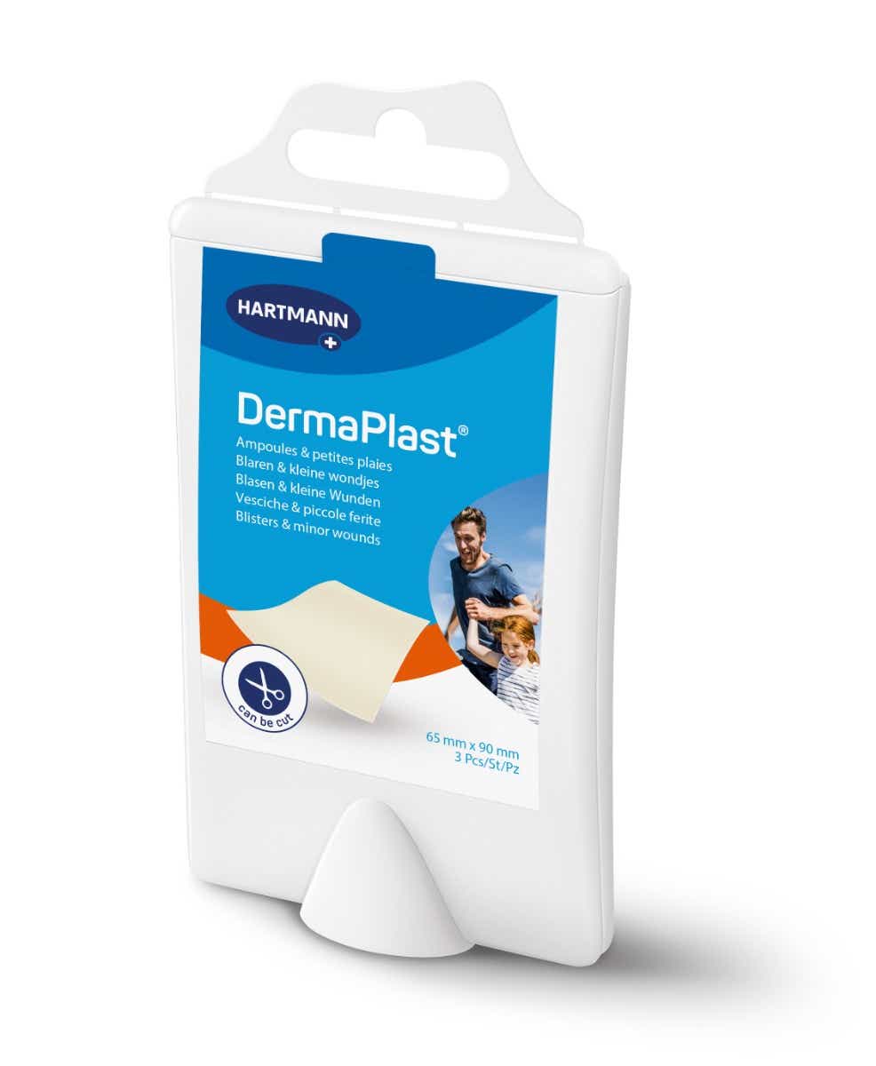HARTMANN DERMAPLAST DRESSINGS FOR Blisters AND SMALL WOUNDS 3 UNITS