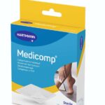 HARTMANN MEDICOMP NON-WOVEN COMPRESSES 7 5CM BY 7 5CM 5 BAGS