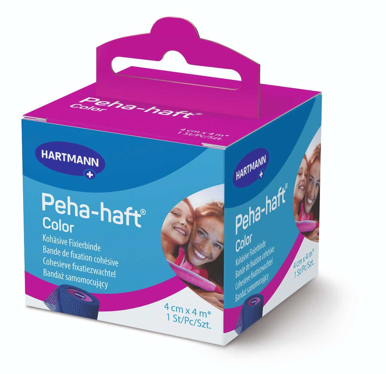 HARTMANN PEHA HAFT BLUE COHESIVE FIXING STRIP 4CMX4M 1 UNIT