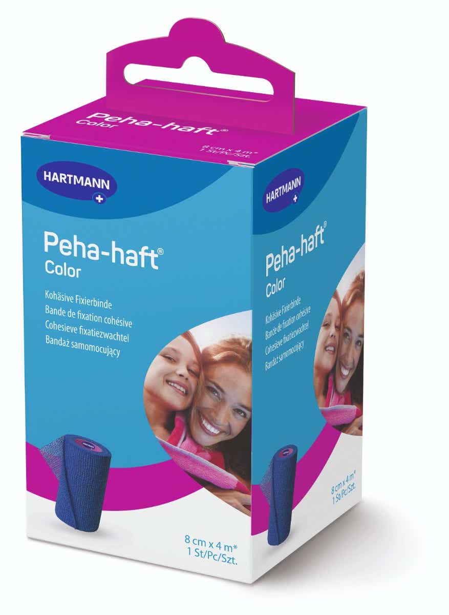 HARTMANN PEHA HAFT BLUE COHESIVE FIXING STRIP 8CMX4M 1 UNIT