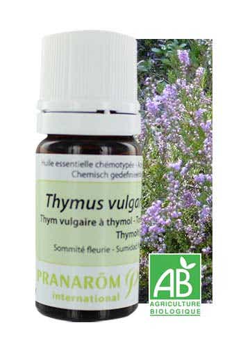 HE ESSENTIAL OIL THYME VULGAR OR ORGANIC THYMOL 5ML