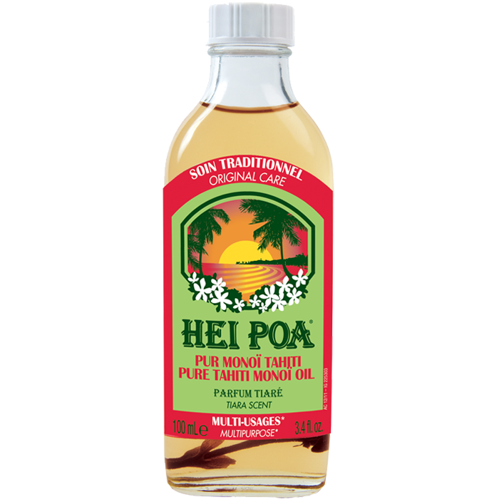 HEI POA PUR MONOI DE TAHITI WITH TIARE FLOWER 100ML