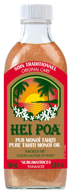 HEI POA PUR MONOI TAHITI SUBLIMATING GOLD PEARLS 100ML