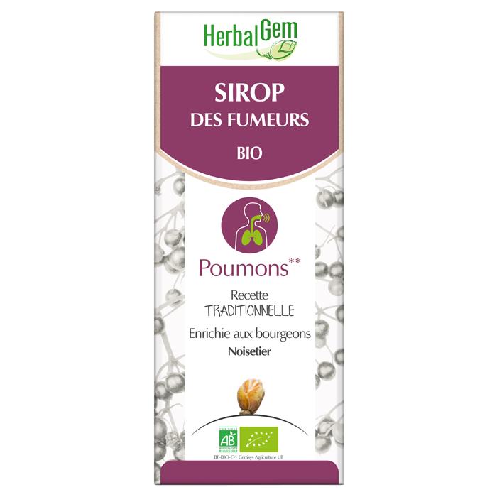 HERBALGEM ORGANIC SMOKERS SYRUP 150ML