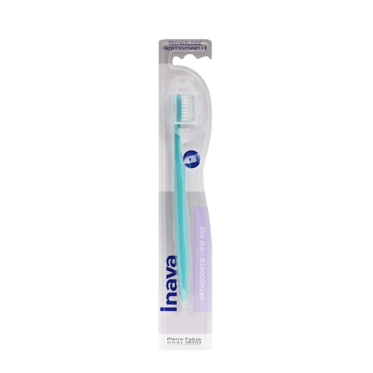 INAVA ORTHODONTIC TOOTHBRUSH 7 12 YEARS 1 UNIT