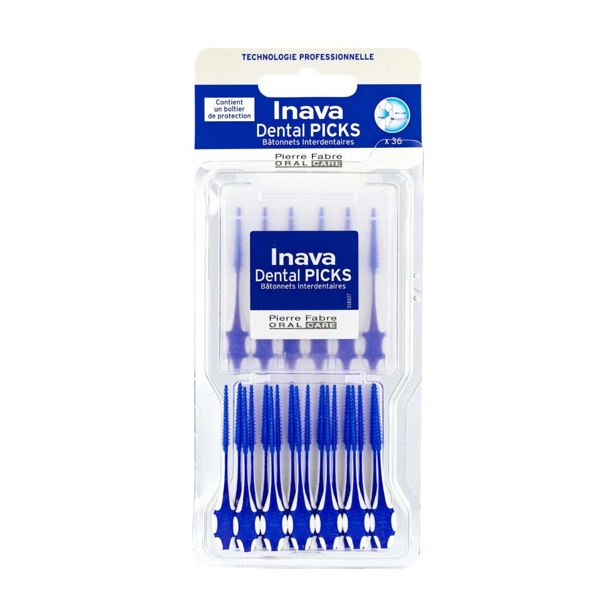 INAVA DENTAL PICKS INTERDENTAL STICKS 36 PIECES