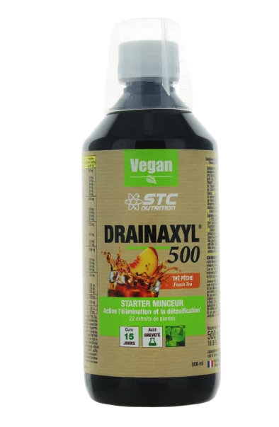 INELDEA STC NUTRITION DRAINAXYL TEA PEACH 500 ML