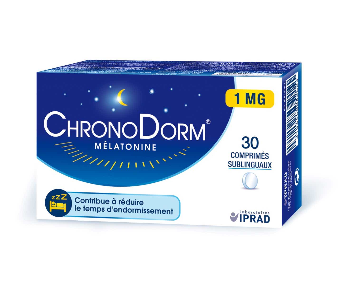 IPRAD CHRONODORM MELATONIN 30 SUBLINGUAL TABLETS