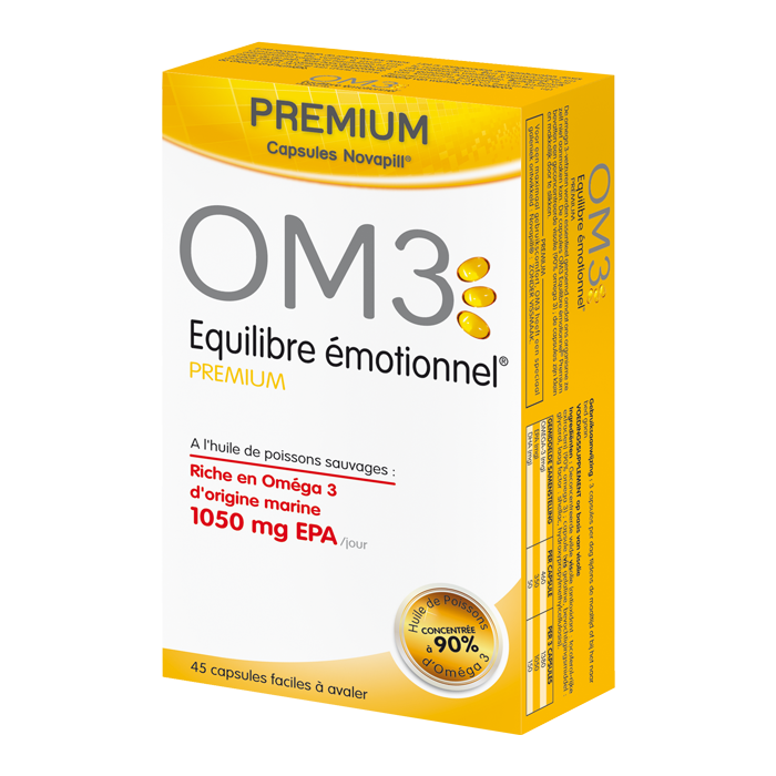 ISODIS NATURA OM3 EMOTIONAL BALANCE PREMIUM 45 CAPSULES