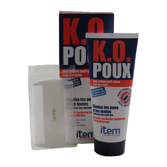 ITEM K O LICE ANTI LICE CREAM GEL 100 ML 1 COMB