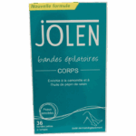 JOLEN BODY DEPILATORY STRIPS 36 UNITS