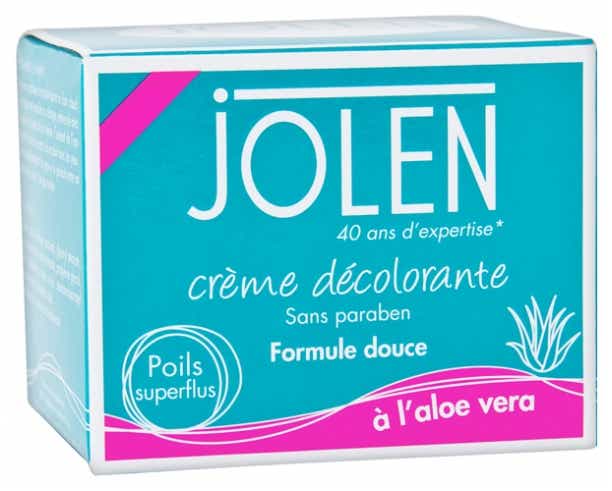 JOLEN PARABEN-FREE BLEACHING CREAM WITH ALOE VERA FOR FUN AND SUPERFLUE HAIR 125ML