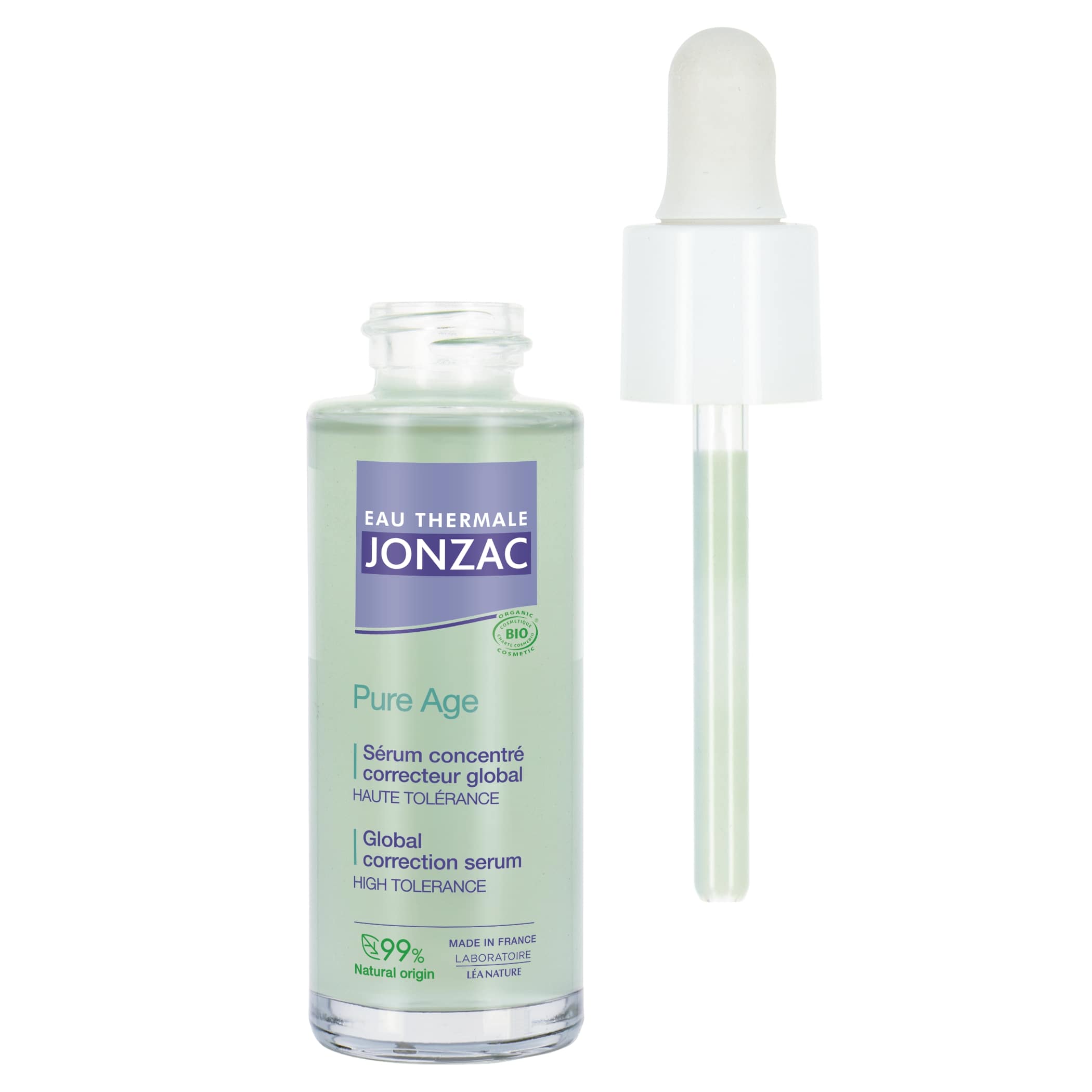 JONZAC PURE AGE CONCENTRATED GLOBAL CORRECTOR SERUM ADULT SKIN WITH IMPERFECTIONS 30ML
