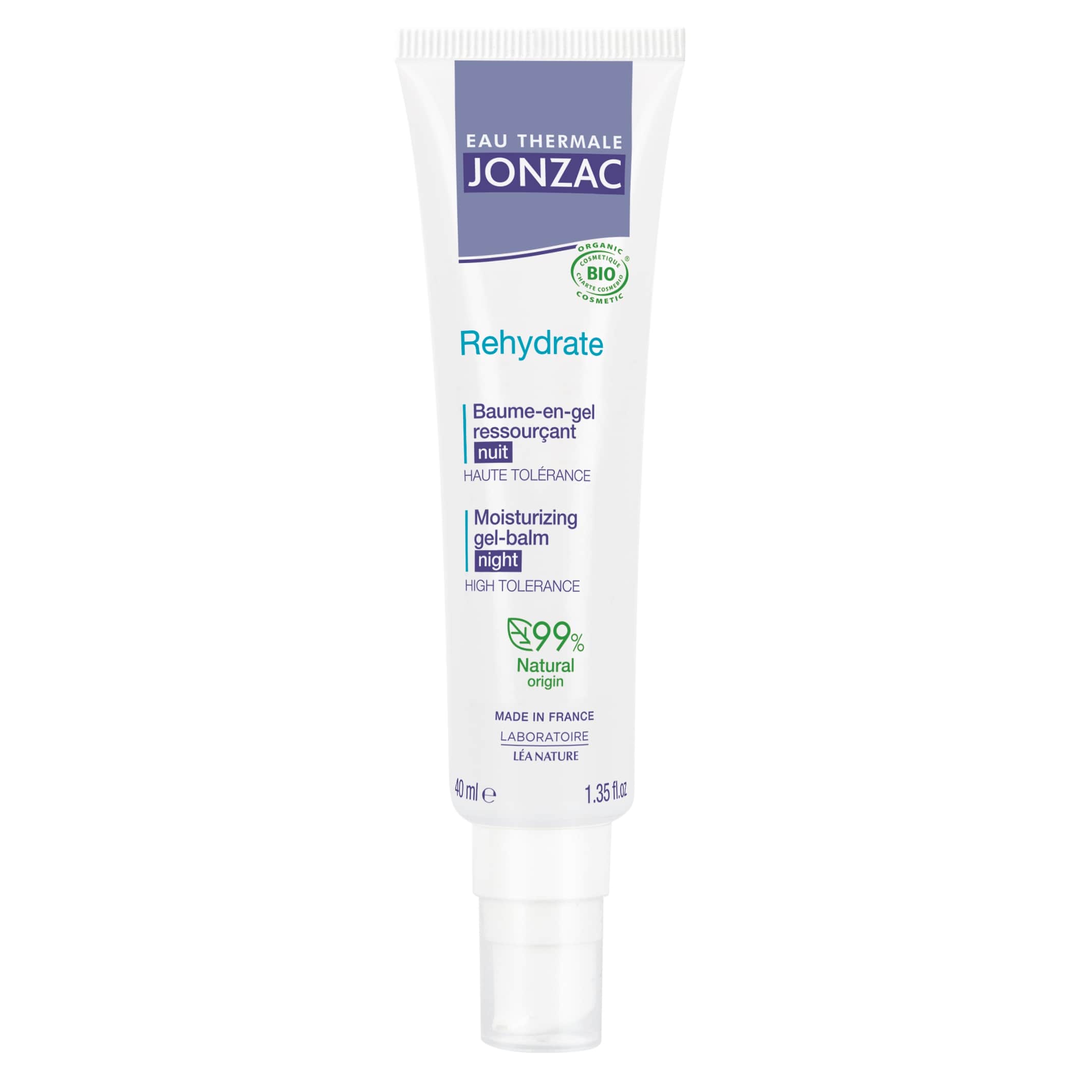 JONZAC REHYDRATE H2O BOOSTER NIGHT GEL BALM 40ML