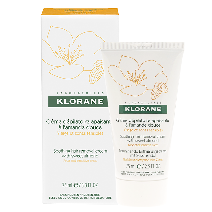 KLORANE SOOTHING DEPILATORY CREAM FOR SENSITIVE SKIN 75ML