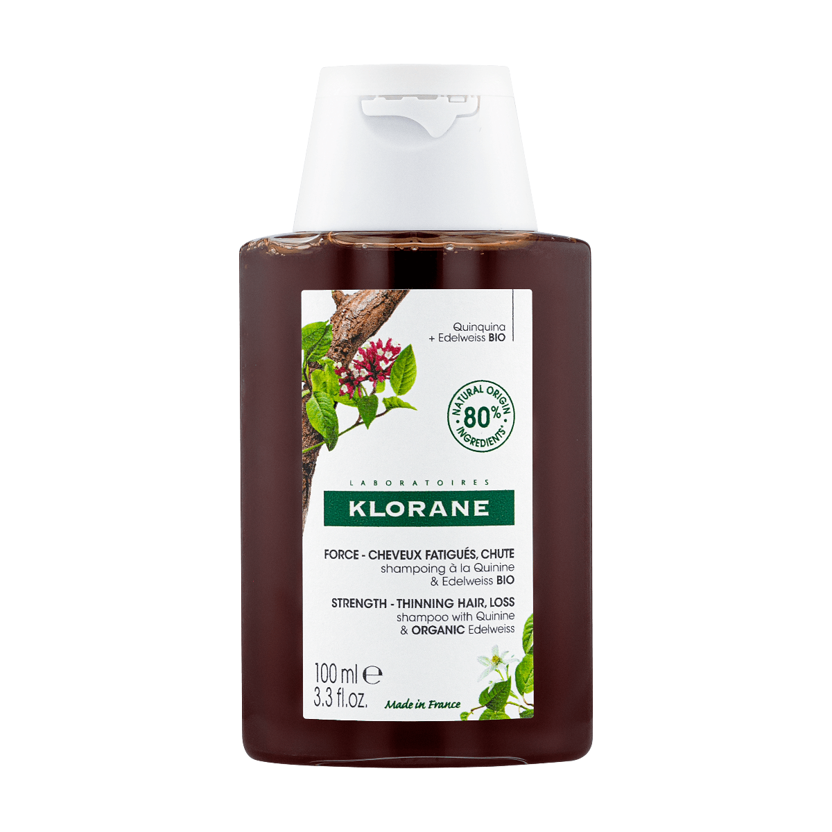 KLORANE MINI SHAMPOO WITH QUININE AND VITAMINS B 100ML