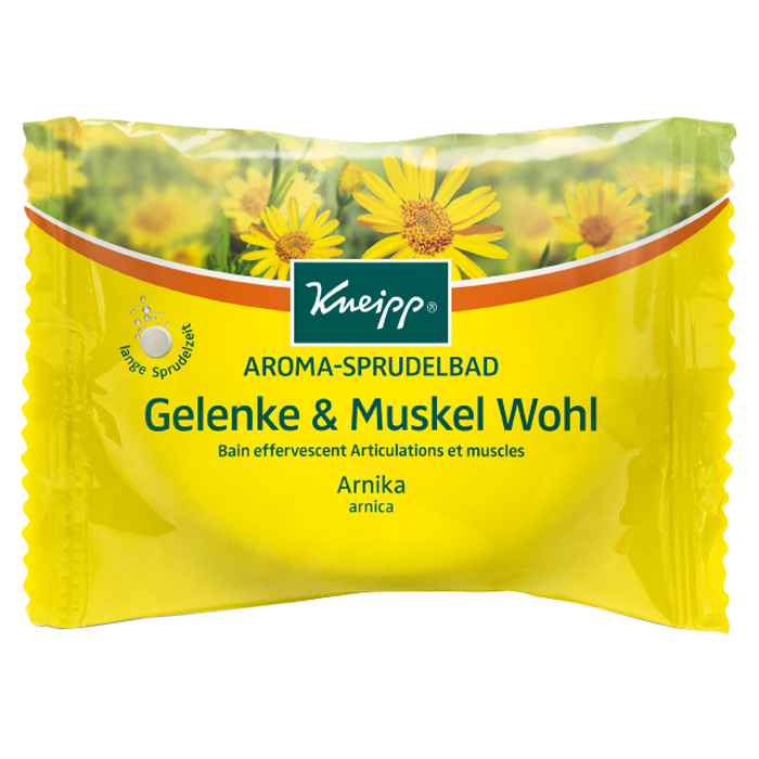 KNEIPP ARNICA EFFERVESCENT BATH PEBBLE 80G