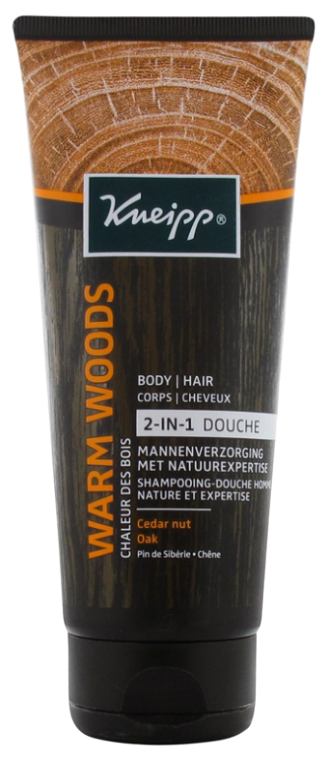 KNEIPP 2 IN 1 SHOWER SHAMPOO WARM WOODS MEN 200ML