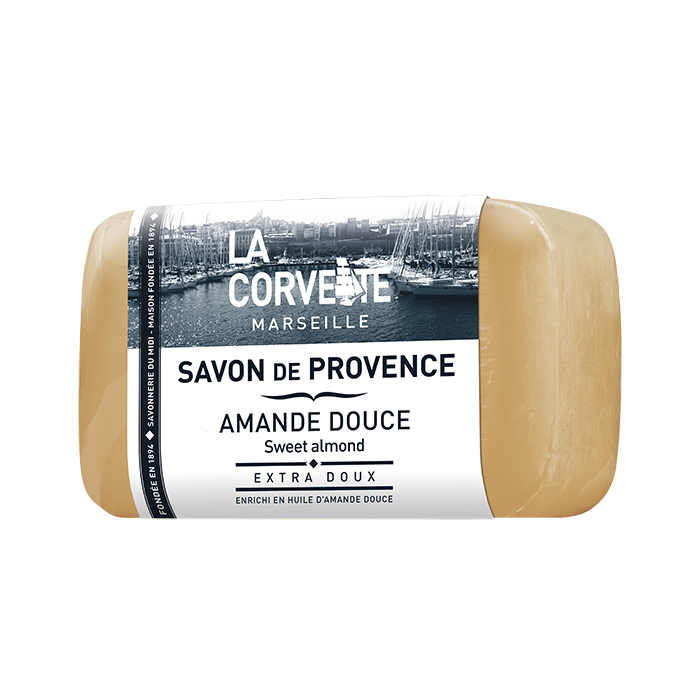 LA CORVETTE MARSEILLE SOAP OF PROVENCE SWEET ALMOND 100G