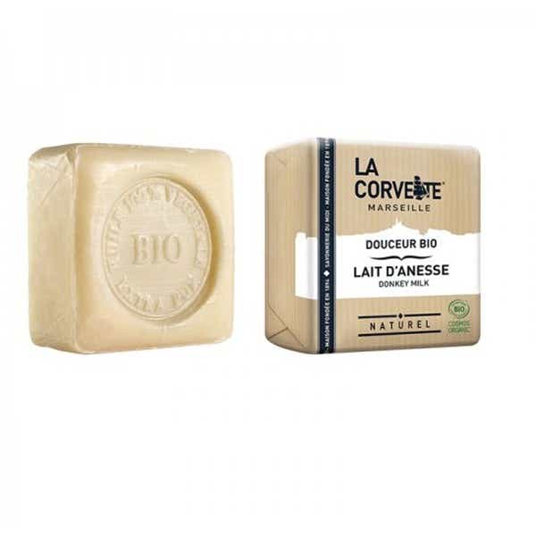 LA CORVETTE MARSEILLE ORGANIC GENTLE SOAP DONKEY MILK 100G