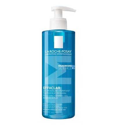 LA ROCHE POSAY EFFACLAR FOAMING FACIAL CLEANSER GEL ANTI PAPLES ANTI BLACKHEADS 400ML