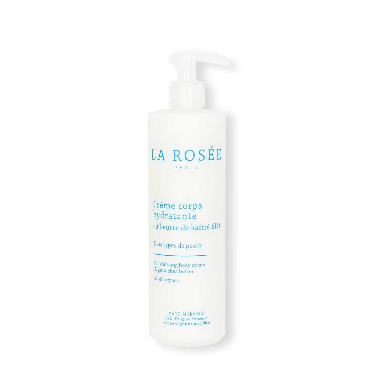LA ROSEE MOISTURIZING CREAM WITH ORGANIC SHEA BUTTER BODY ALL SKIN TYPES 400ML