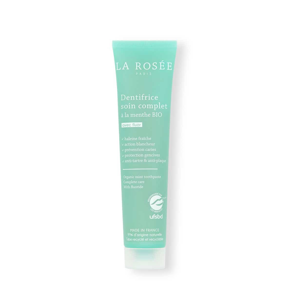 LA ROSEE COMPLETE CARE TOOTHPASTE WITH ORGANIC MINT 75ML