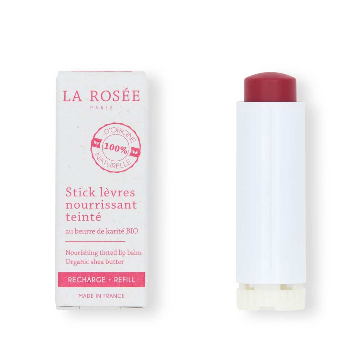 LA ROSEE REFILL NOURISHING LIP STICK TINTED RASPBERRY 4 5G